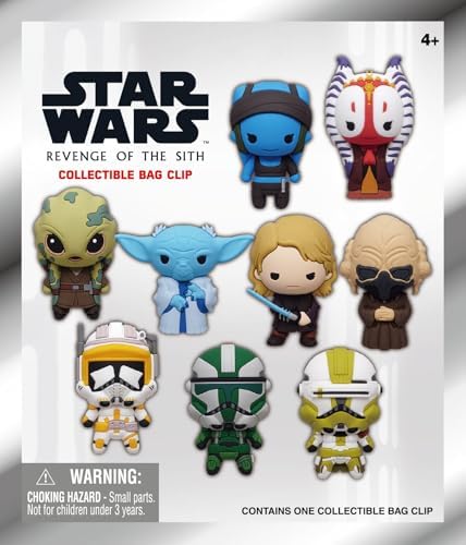 STAR WARS The Mandalorian Series 3 3D Foam Bag Clip | 1 Random at